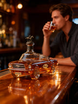 Mustang Auto Vorm Whiskey Decanteur | 3D Ontwerp Glazen Decanteur voor Dranken | Voor Thuisbar Gebruik