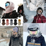 ColdCover - Skimasker met Sherpa-capuchon