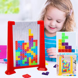 Tetris Bouwblok Spel – Creatieve Strategie en Plezier voor de Hele Familie