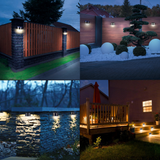 Zonne-LED RVS Wandlamp – Weerbestendige Buitenverlichting