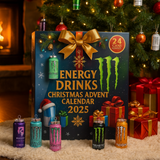 FestiveAura | Exclusieve Energiedrank Adventskalender met 24 Premium Selecties