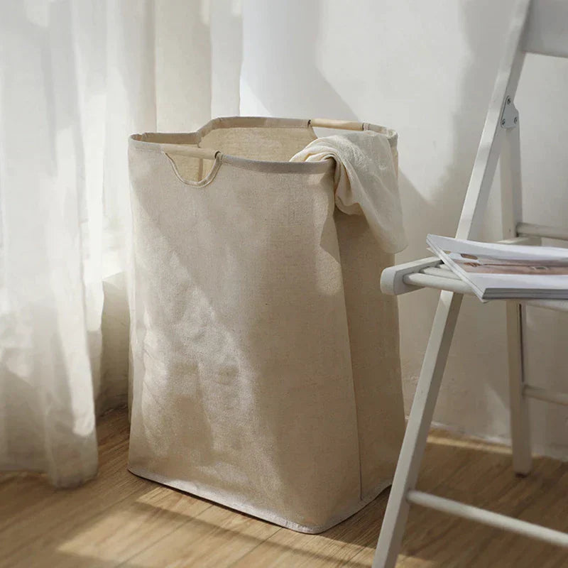 JapanStijl Katoen-Linnen Wasmand