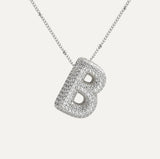 Diamanten Ketting met Letter