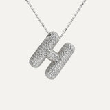 Diamanten Ketting met Letter