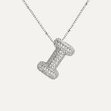 Diamanten Ketting met Letter