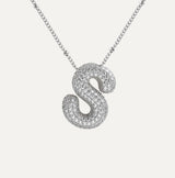 Diamanten Ketting met Letter
