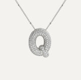Diamanten Ketting met Letter