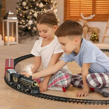 Elektrische Kersttreinset – Feestelijk speelgoed met flexibele rails voor magische winteravonden