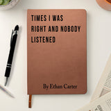 SnarkyNotebook | Dit dagboek is de perfecte mix van humor en bruikbaarheid