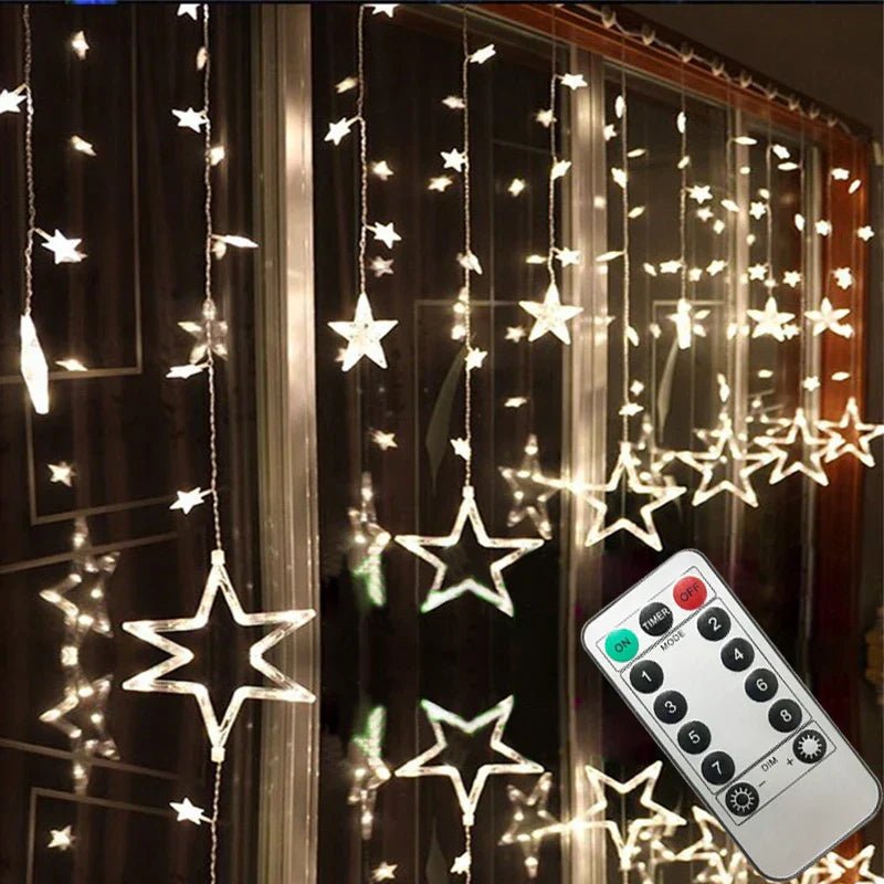 TWINKLELINE – LED Sterrenlichtjesketting voor gezellige kerstavonden