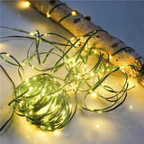 LIGHTLEAF – Warme LED Lichtenketting voor stijlvolle buiten- en tuindecoratie