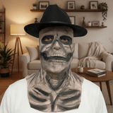 DREADSKULL – Realistische skelettenmasker met hoed voor de ultieme Halloween-transformatie