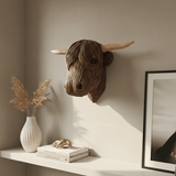BOVINEART – Elegante koe wandsculptuur in landelijke stijl