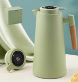 Thermoskan met temperatuurweergave | Isolatiekan 1 liter voor koffie & thee | Heatina