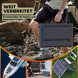 SolaraX 1000W Opvouwbare Zonnepaneel Kit | Compleet pakket met MPPT & USB/Type-C | Voor Kamperen, Auto, Boot & Caravan
