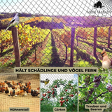 AgriNet Pro Tuinnet | UV-bestendig & Scheurvast | Veelzijdige Plantenbescherming | Verkrijgbaar in gewenste maat