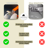 Nagelknipper WideTrim | Extra Brede Snijopening | Anti-Spetter Ontwerp | Roestvrij Staal