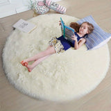 Ronde Fluffy Tapijt - Clouda