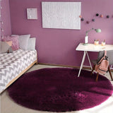 Ronde Fluffy Tapijt - Clouda