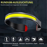 Krachtige hoofdlamp met breedstraal-LED – BrightBeam