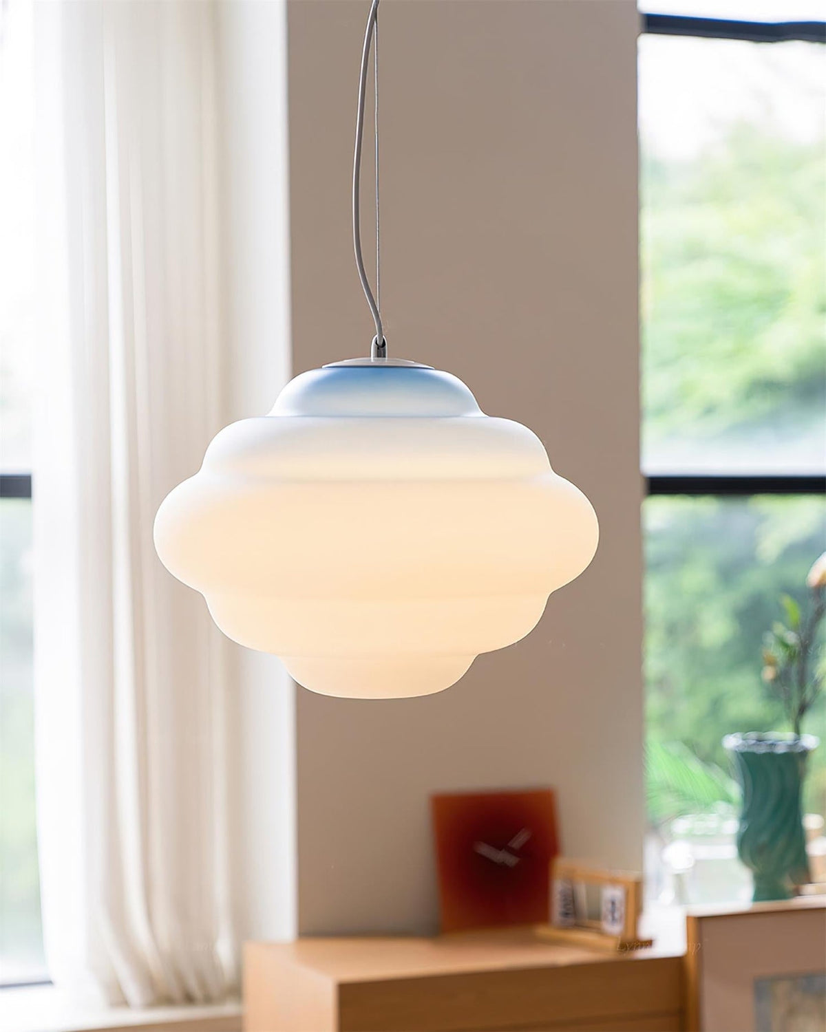 Hanglamp met kleurverloop en zachte lichtverdeling - Aérola