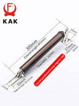 KAK Soft Closing Automatische Deursluiter - 35KG Pneumatisch, Instelbare Snelheid, Positionering Deurstoppers, Beschermhouder Hardware