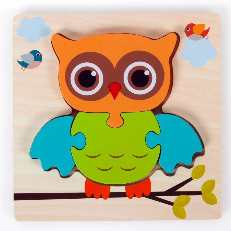 Montessori Leerpuzzel van Hout – KleurenPlezier (1+1 Gratis)