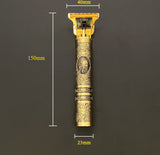 Skull Vintage Trimmer | De Barber Trend van dit jaar! - Oplaadbaar incl. Opzetstukken