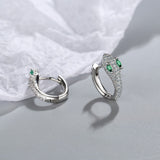 Slangen-Oorbellen van 925 Sterling Zilver – Leila