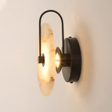 Luxe LED-armatuur met marmeren afwerking voor een elegant interieur