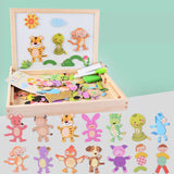 Magnetisch teken- en puzzelbord
