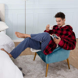 Ultra Zachte Fleece En Wol Hoodie Deken Voor Comfort En Warmte Thuis