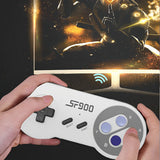 HD Retro Gaming Console | Geïntegreerde 926 Spellenbibliotheek | Dual 2.4GHz Draadloze Controllers | HDMI 4K Upscaling Interface | Plug-and-Play 16-Bit Emulatiesysteem | 10-Meter Transmissiebereik