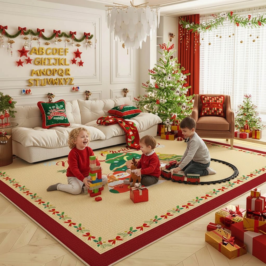 SPICESTEP – Warme antislip tapijt in kerstkleuren