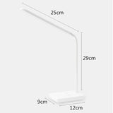 LED Tafellamp | Oogvriendelijk & Dimbaar | Touch-bediening | USB Oplaadfunctie & Telefoonhouder