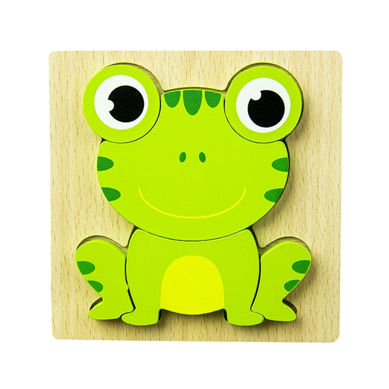 Montessori Leerpuzzel van Hout – KleurenPlezier (1+1 Gratis)