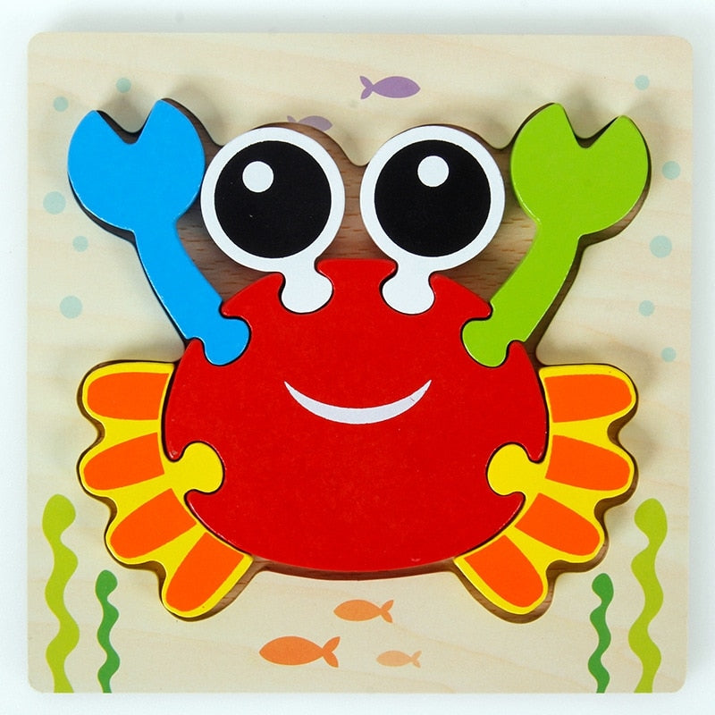 Montessori Leerpuzzel van Hout – KleurenPlezier (1+1 Gratis)