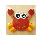Montessori Leerpuzzel van Hout – KleurenPlezier (1+1 Gratis)
