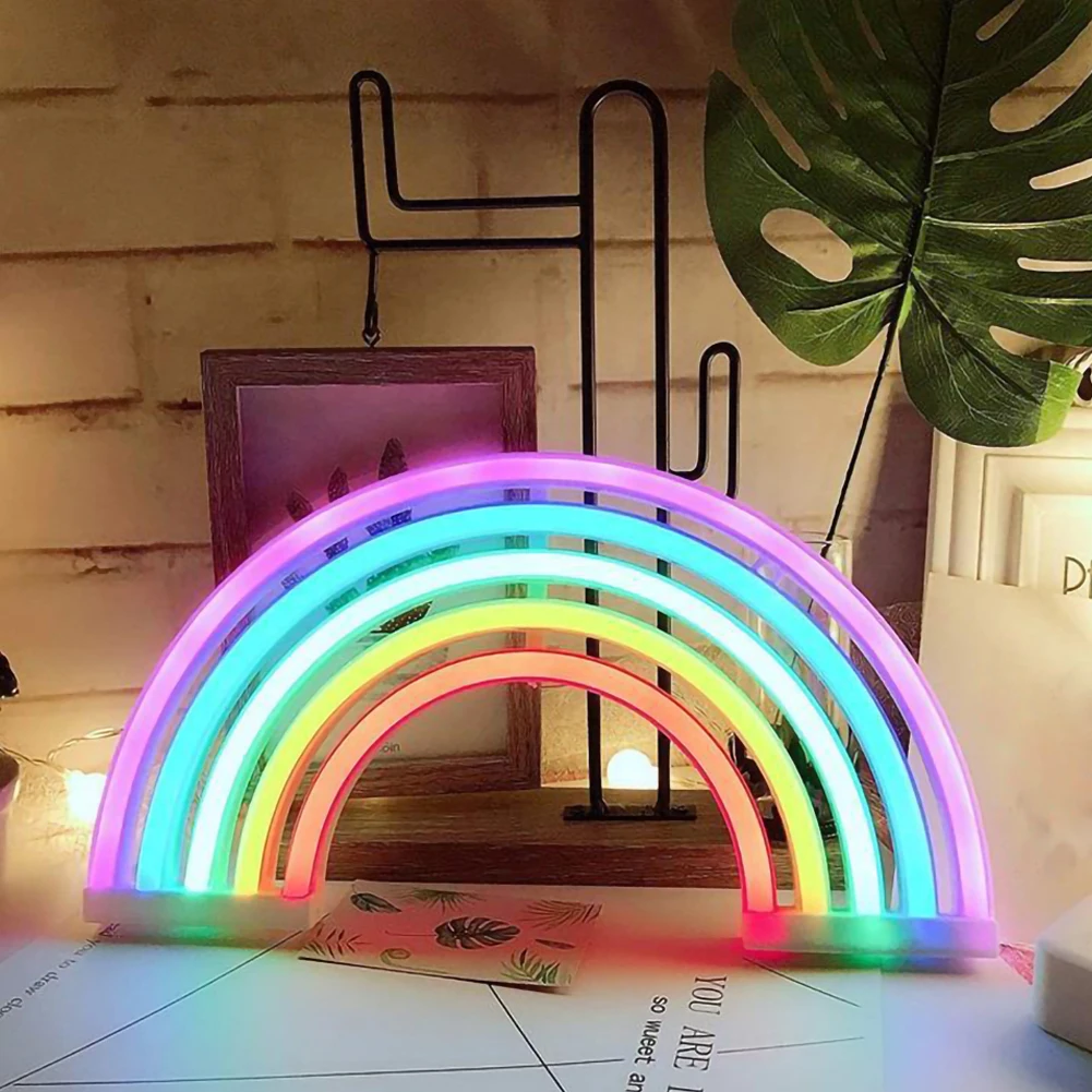 Regenboog Nachtlamp - RadiantArc