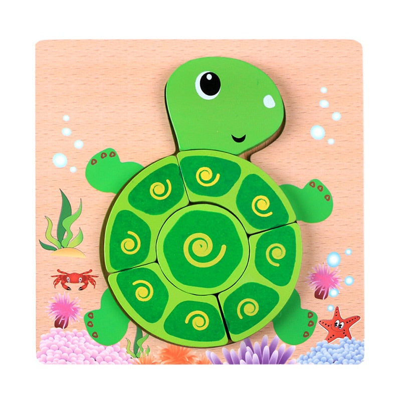 Montessori Leerpuzzel van Hout – KleurenPlezier (1+1 Gratis)