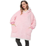 Ultra Zachte Fleece En Wol Hoodie Deken Voor Comfort En Warmte Thuis