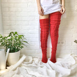 Trendy Over-the-Knee Sokken - Comfortabele Sokken voor de Winter