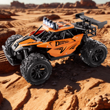 High-Speed RC Raceauto | Metalen Frame Afstandsbediening Voertuig met LED Lichtbalk