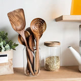 NordicWood Keukengerei Set – Duurzaam & Stijlvol voor elk Kookavontuur