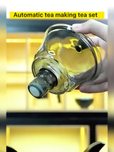 Artisan Theepot Set - Unieke Druppelvrije Theepot met Magnetische Uitloop, Theefilter en Ergonomische Handgreep
