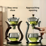 Artisan Theepot Set - Unieke Druppelvrije Theepot met Magnetische Uitloop, Theefilter en Ergonomische Handgreep
