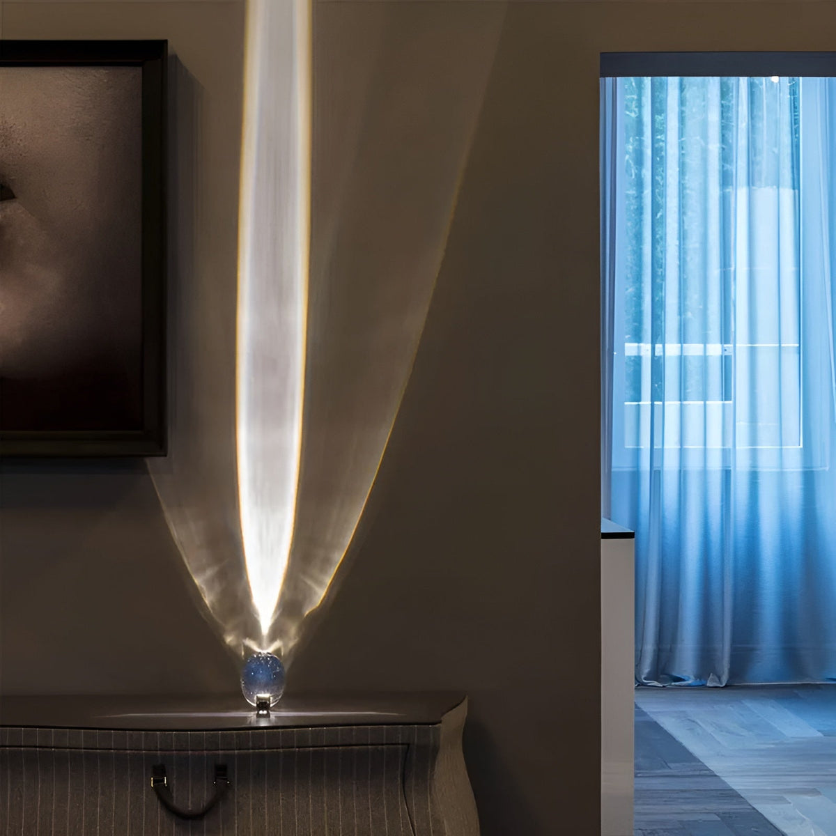 Prismatische Projector Lamp met LED – Lunara
