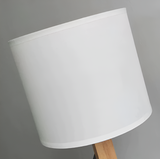 Flexibele Robot Bureaulamp van Massief Hout – LumoBot