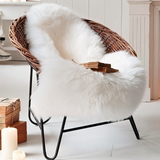 ShearLuxe - Ultra Fluffy Plüsch Witte Schapenvacht Kunstbont Tapijt