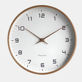Minimalistische Analoge Wandklok voor Moderne Interieurs